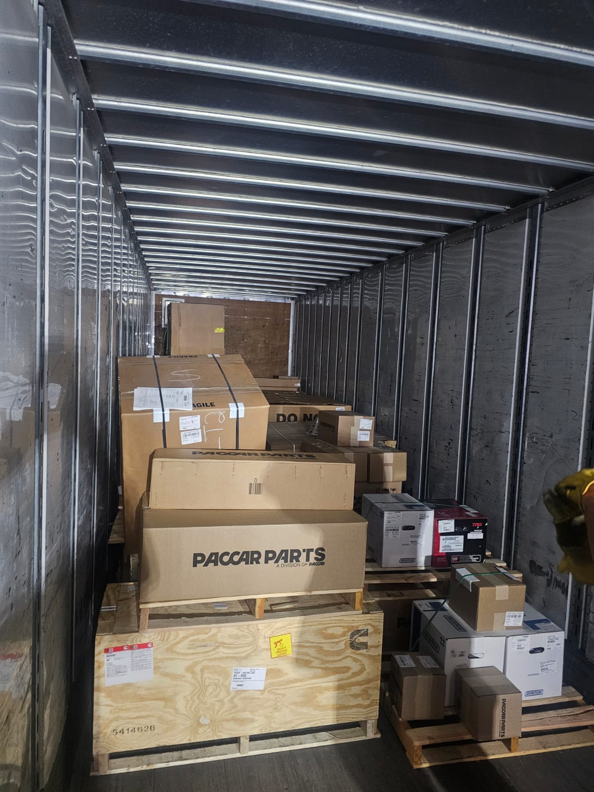 Shipping and receiving dock