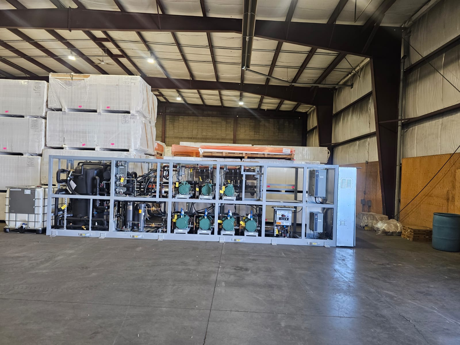 Warehouse interior